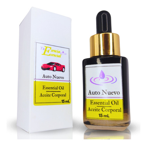 Aceite Esencial De Auto Nuevo 15 Ml Puro