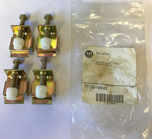 Allen Bradley 77135-166-51 Mounting Clip Kit ***lot Of 4 Jjm