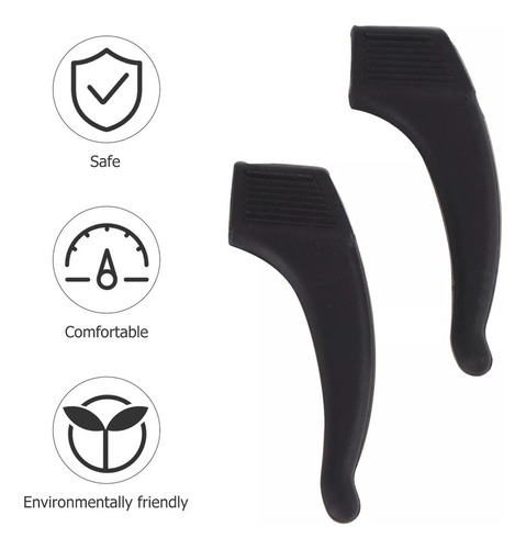 10 Pares De Soportes Y Fijadores Antideslizantes For Gafas