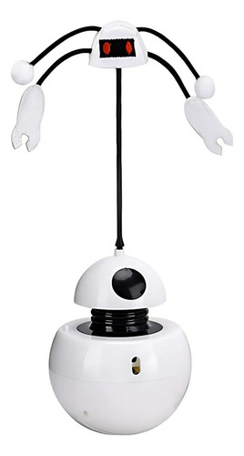 Brinquedo Robô Interativo Para Gatos Com Luz LED E Movimento – Pilha AA
