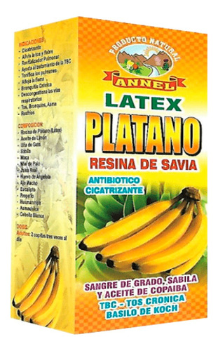 Latex De Platano Expectorante Annel 500ml 3x49 Soles