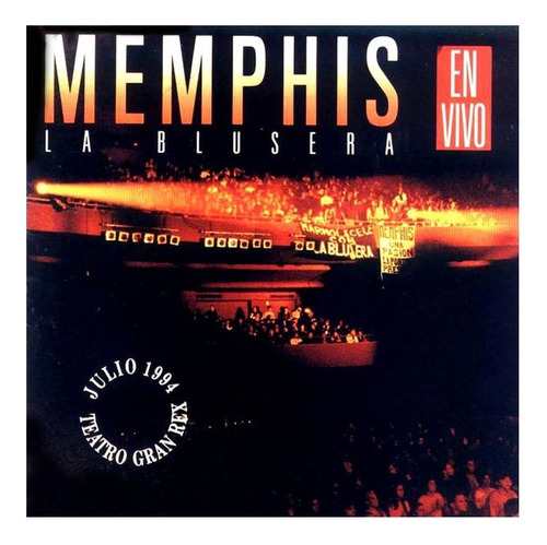 Memphis La Blusera  Memphis En Vivo Cd Argentina [nuevo]