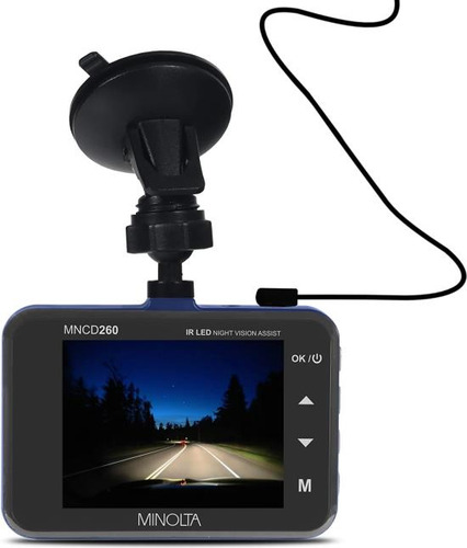 Minolta Mncdp Monitor Lcd De Videocámara Para Automóvil Con