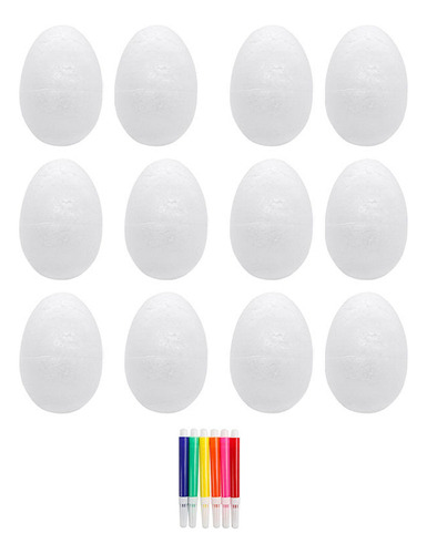 Huevos De Espuma, Huevos De Imitación, Decoración 100mm