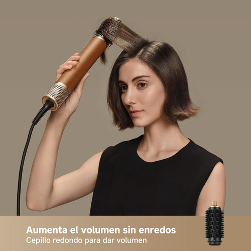 Secadora Para Cabello Dreame Airstyle Pro Moldeador 7 En 1 Dorado Oscuro