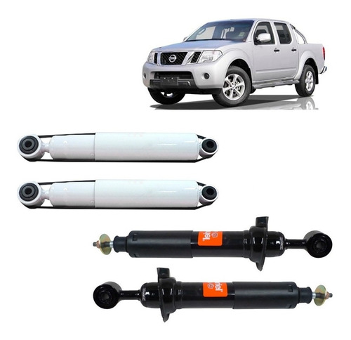 Kit Amortiguador Traser Delant Para Nissan Navara 2008 2017