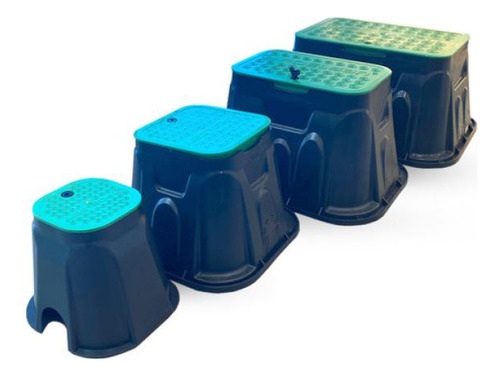 Caja Registro Poelsan Pvc 12 Para Válvulas Y Electricidad