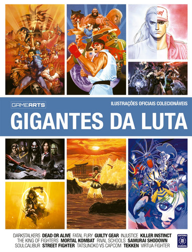 Game ARTS - Volume 8: Gigantes da Luta, de a Europa. Editora Europa Ltda., capa mole em português, 2022