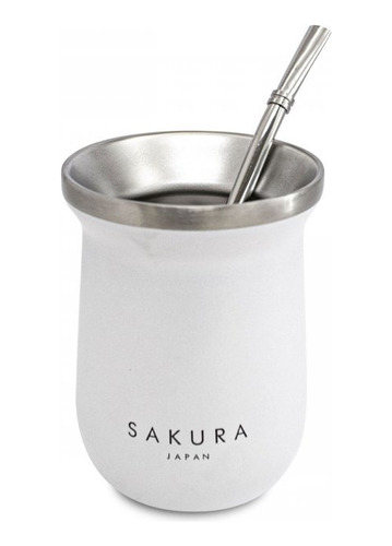 Mate Sakura Acero Inoxidable Térmico Clásico 236 Ml