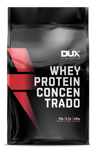 Whey Concentrado Dux Nutrition Refil 1,8 Kg - Original