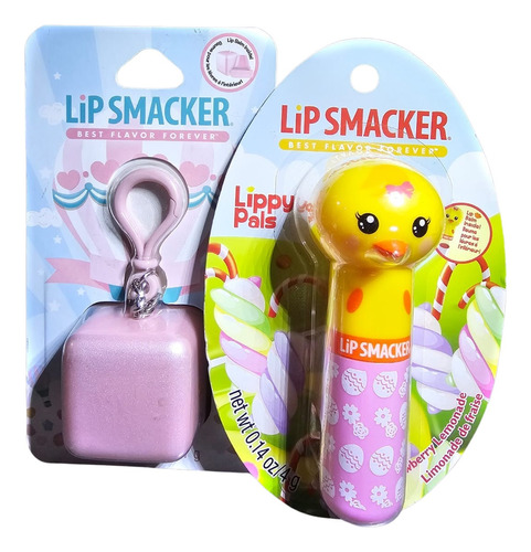 Lip Smacker Pack De 2 Unidades Diferentes Modelos Original