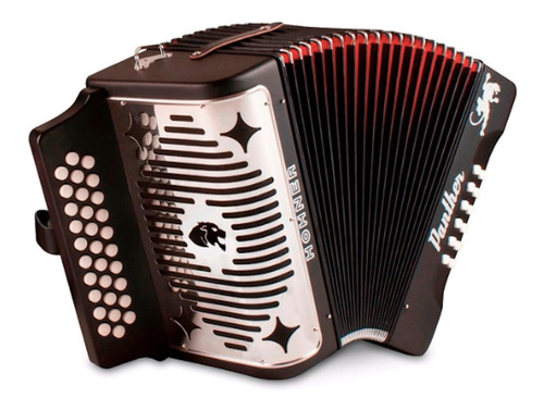 Acordeon Hohner Panther Sol-do-fa 31 Botones 12 Bajos A4800