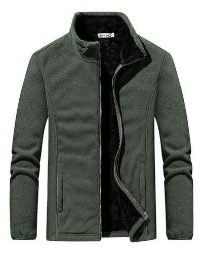 Chaqueta De Terciopelo De Invierno Para Hombre