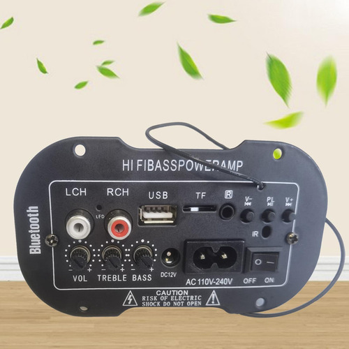 Amplificador De Subwoofer De Alta Fidelidad Para Bajos, Para