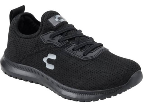 Tenis Deportivo Correr Charly 9478 Negro Mujer