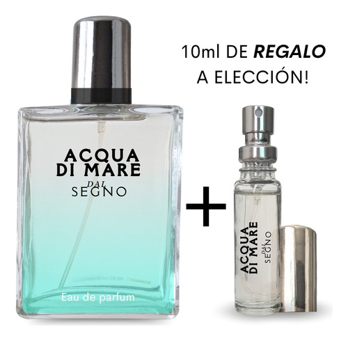 Perfume De Hombre 100ml Dal Segno N°2: Acqua Di Mare