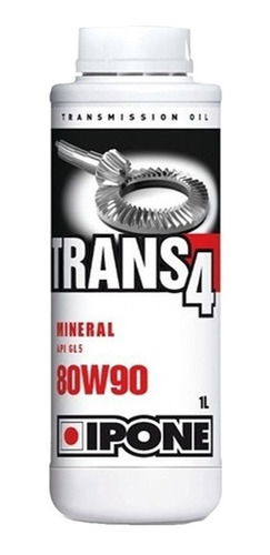 Aceite Transmisión 80w90 Mineral Ipone Trans 4