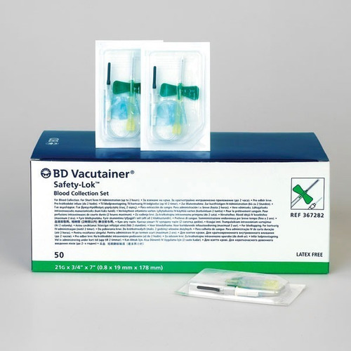 Mariposa Aguja Butterfly Safety Bd Vacutainer Vacio Prp X 10