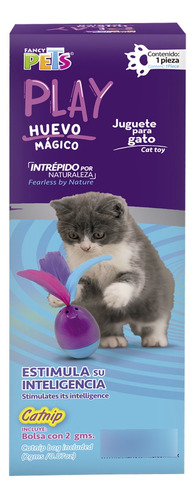 Fancy Pets Juguete Gato Interactivo Huevo Mágico Con Catnip