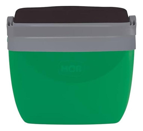 Caixa Térmica 18l Verde Com Preto Mor Azul-turquesa