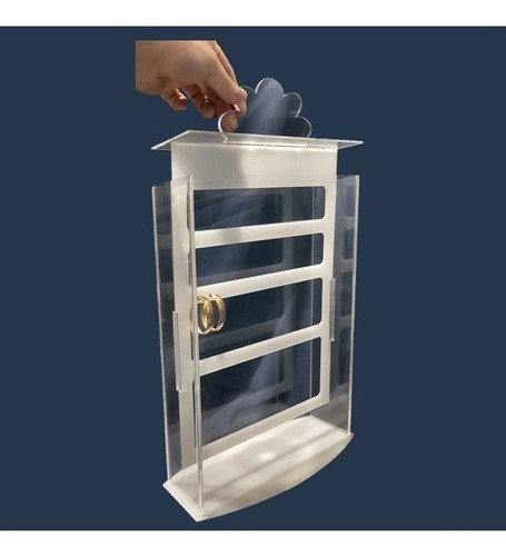 Imagen 1 de 1 de Vitrina Giratoria Para 24 Pares De Arracadas O Aretes 170-3