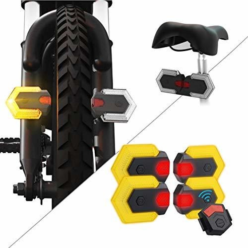 Carrybright Bike Turn Signal Front And Rear Lights Ipx6 Wate