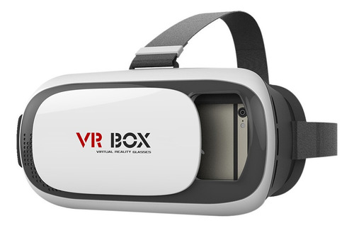 Imagen 1 de 2 de Vr Box Lentes De Realidad Virtual 3d Casco Ajustable Gafas 