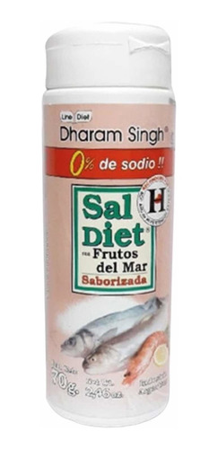 Sal Diet Con Frutos De Mar X 70g. Dharam Singh