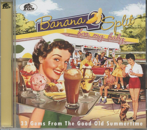 Cd: Banana Split Para Mi Bebé: 33 Temas De Rock De The Good