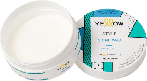 Cera Yellow Style Shine Wax Brillante 50 - g a $494