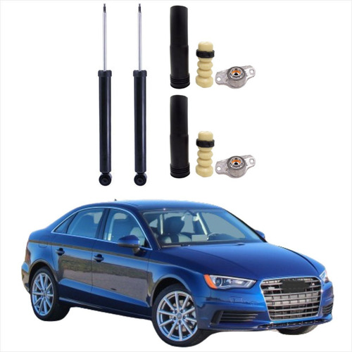 Par Amortecedor Traseiro Audi A3 1.8t 2.0t 2015 Cofap + Kit