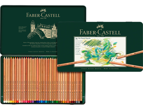 Pitt Pastel 36 Faber Castell Nuevo