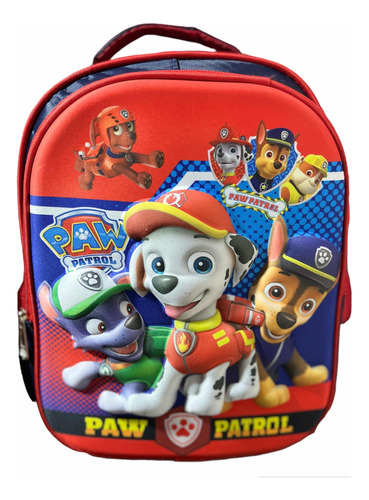 Paw Patrol Bolso Morral + Cartuchera Escolar Grande