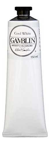 Art Paint - Aceite De Artista Gamblin, Tubo De 150 Ml, Blanc