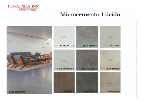 Microcemento Lúcido - Kit Rinde 5m2!