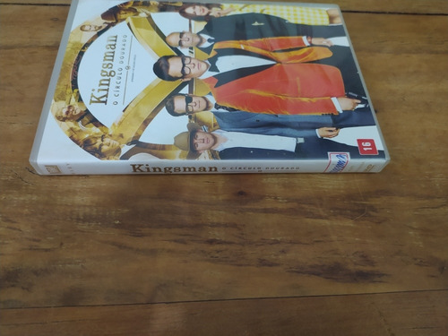 Dvd Kingsman O Círculo Dourado Original Usado (Usado)