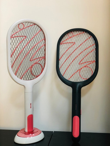 Raqueta Mata Mosquitos Usb Recargável Lámpara De Mosquito
