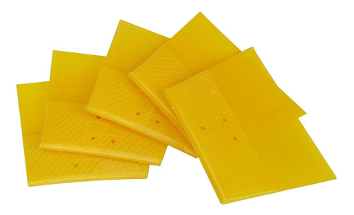 Asombrado 10 Pieza Amarillo Raspador Plastico Papel Pintado