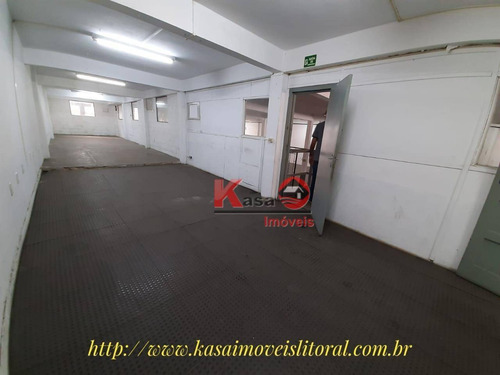 Imagem 8 de 20 de Galpão Para Alugar, 1217 M² Por R$ 19.000,00 - Paquetá - Santos/sp - Ga0080
