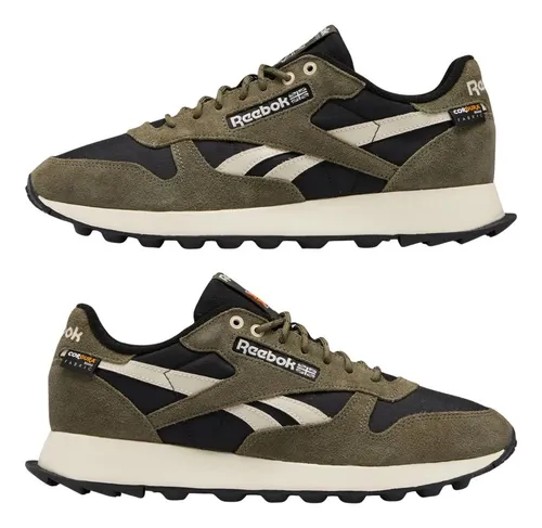 Green reebok classics hotsell