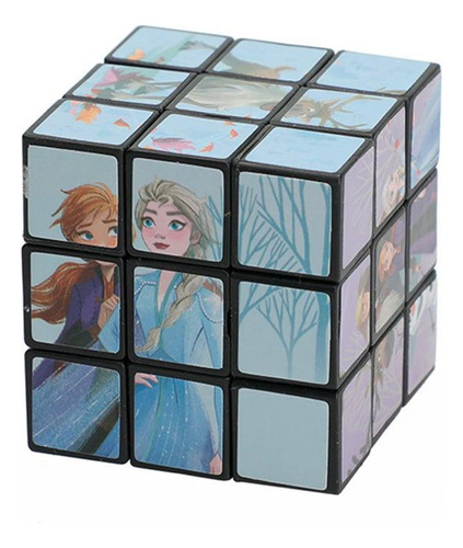 Brinquedo Cubo Mágico Disney Frozen Princesas Homem Aranha