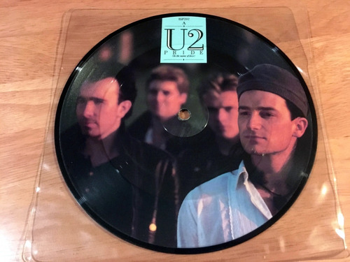 U2 Pride In The Name Of Love Vinilo 7'' Picture Disc Uk 1984