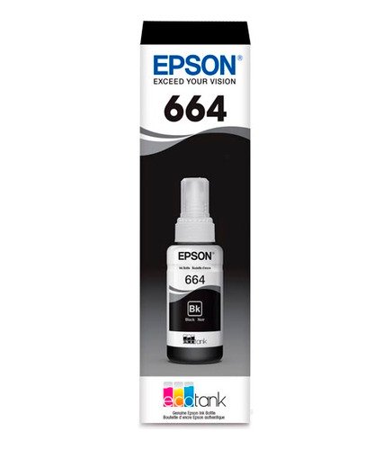 Tinta Epson T664 Negra