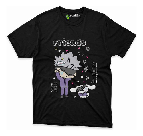 Playera Goyo Satoru & Cinnamonroll Fiends