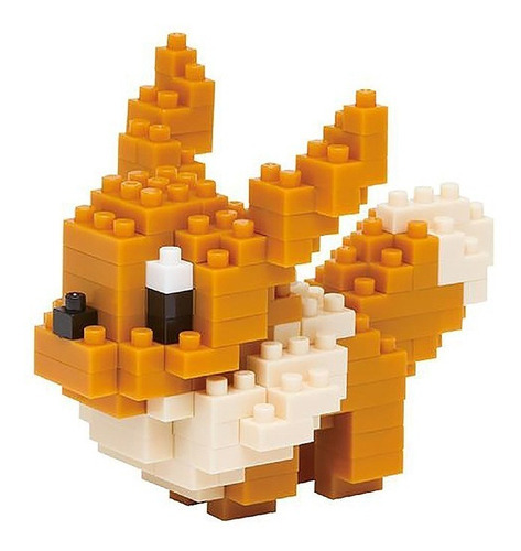 Bloco Montar Nanoblock Pokémon Eevee 130 Pçs Hdp70 Kawada