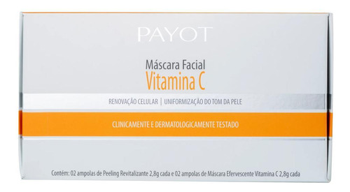 Máscara Facial Payot Vitamina C