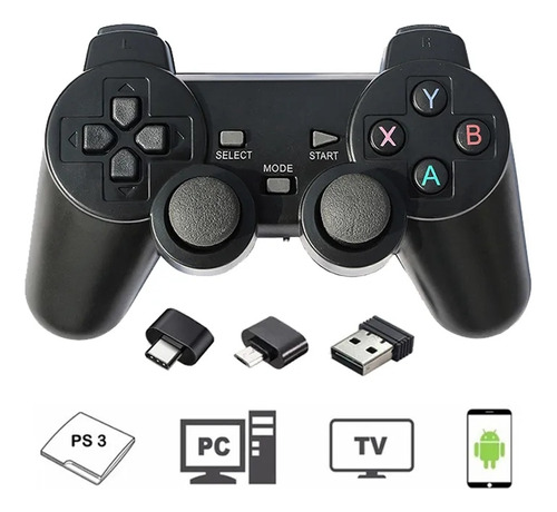 Control Gamepad Para Tv Roku - Tv Android Inalámbrico 2.4g