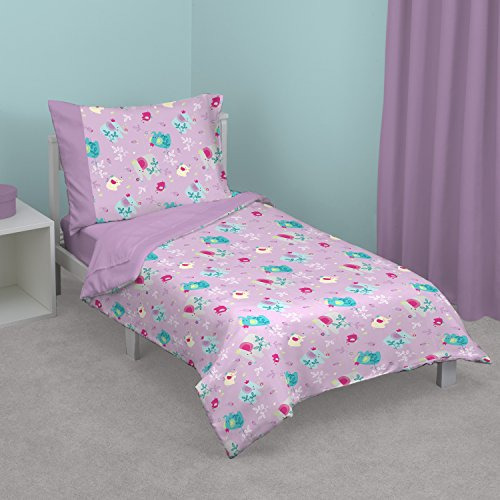 Juego De Cama Infantil De 4 Piezas Elephant Princess, L...