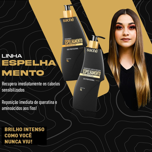 Shampoo Limpeza Profunda Espelhamento - Sache Professional