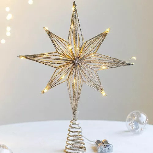 J Lámpara Led Con Forma De Estrella Para Árboles De